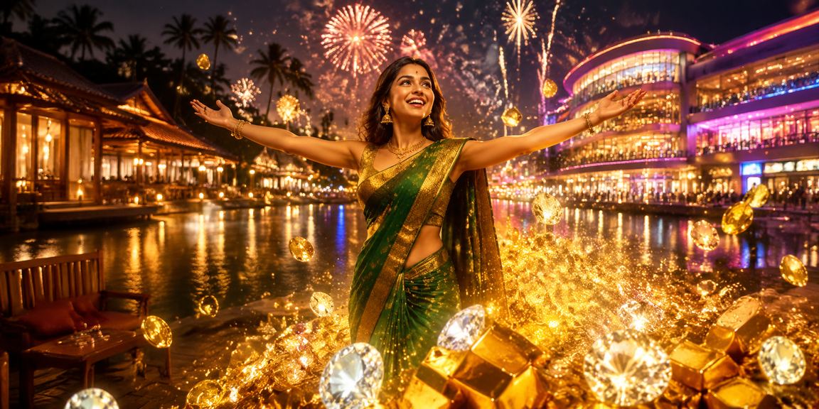 Modern entertainment and casino setting in Kerala