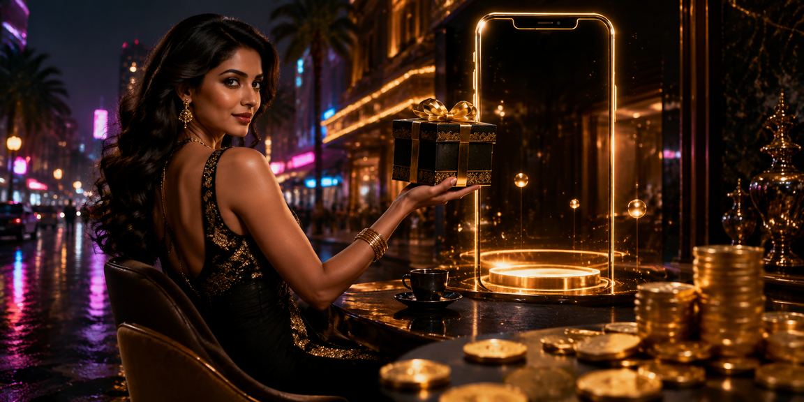 Mumbai Casino App Neon Lights on Mobile Screen