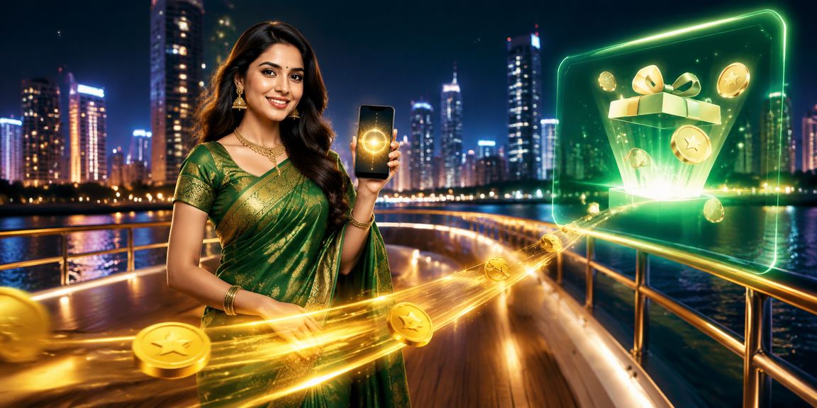 Indian woman playing live casino games on mobile in Pune